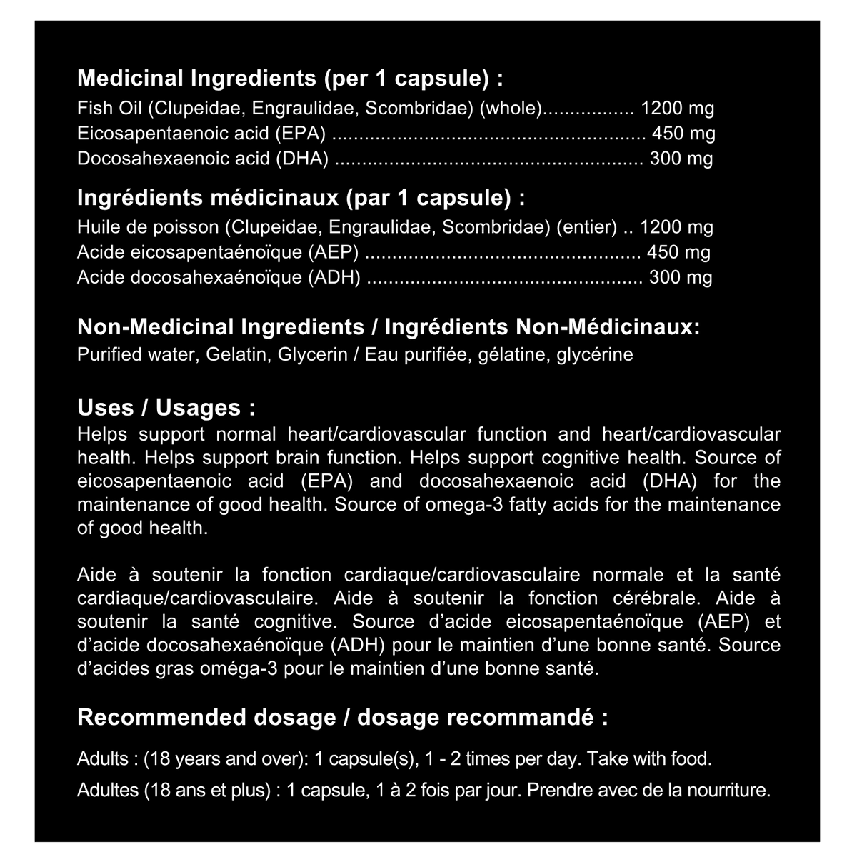 Omega-3 Fish Oil: Ultra Strength