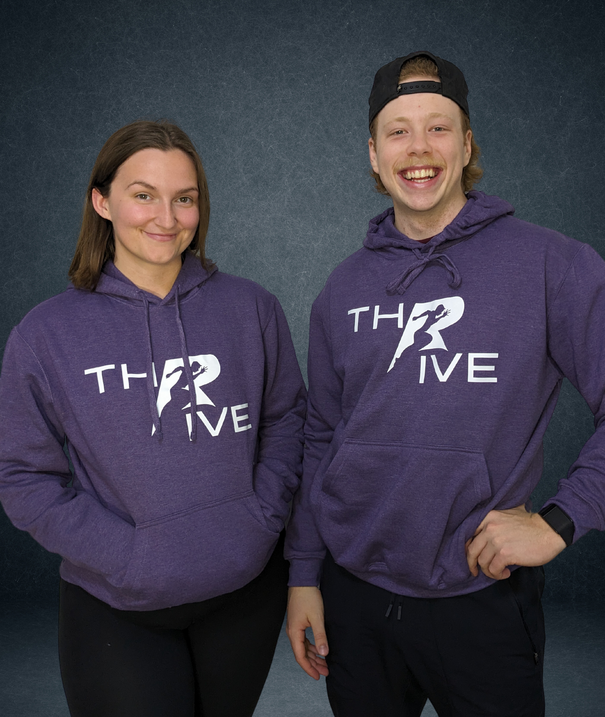 Thrive Protein: Super Soft Hoodie (Purple)
